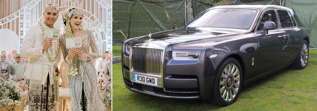 Tema Ngunduh Mantu Al Ghazali dan Alyssa Daguise Javanese Royal Wedding Biayanya Rp15 Miliar Seharga Mobil Rolls Royce