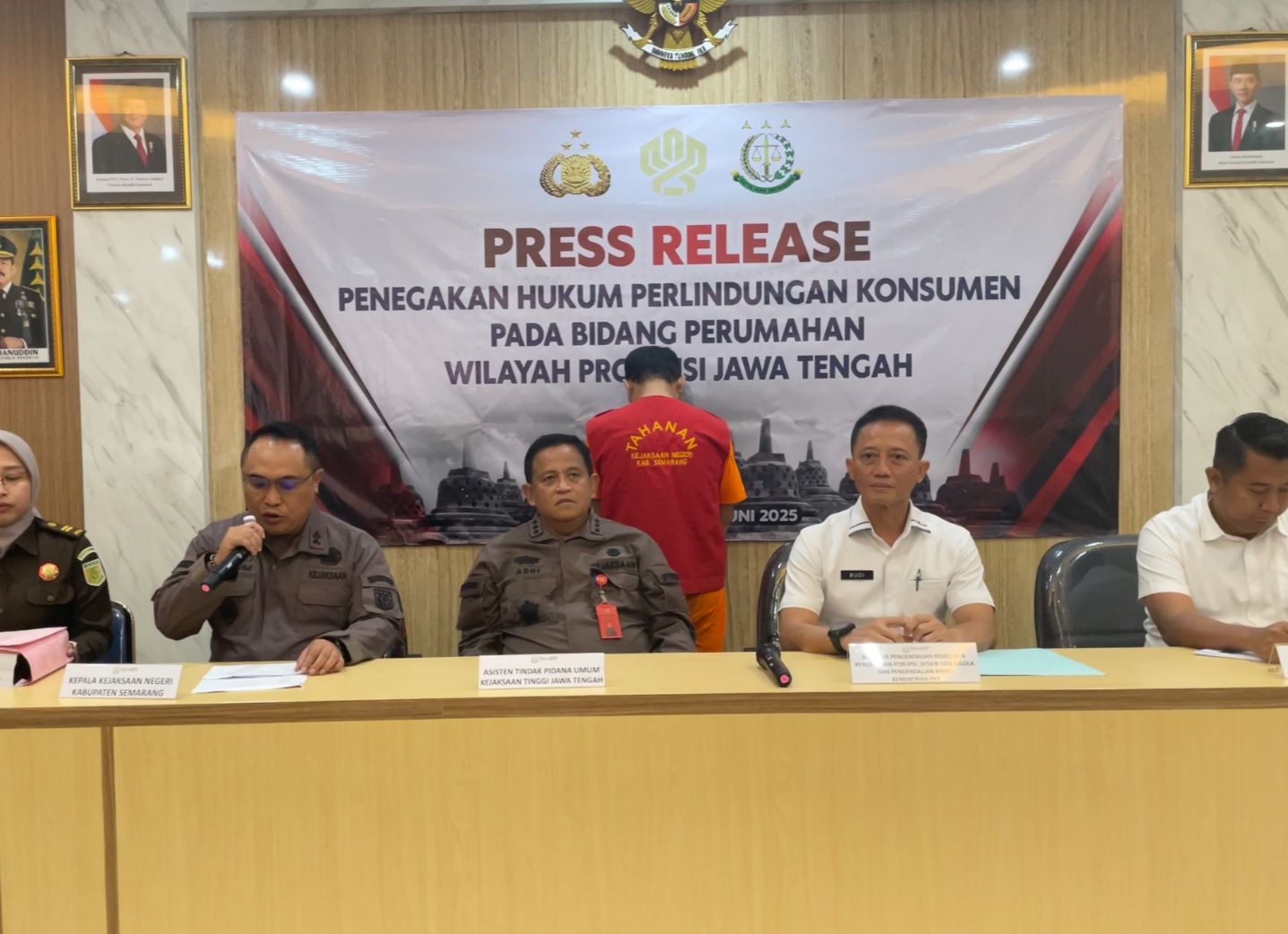 Kejaksaan Negeri Kabupaten Semarang terima pelimpahan kasus Perumahan Ungaran Asri Regency Punsae di Kantor Kejaksaan Negeri Kabupaten Semarang. Maria Novena/Jawa Pos Radar Semarang
