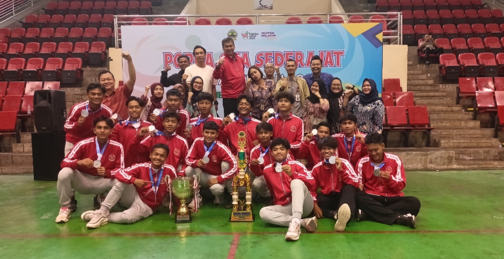 Kontingen Kota Semarang, menjadi juara umum Popda Jateng 2025