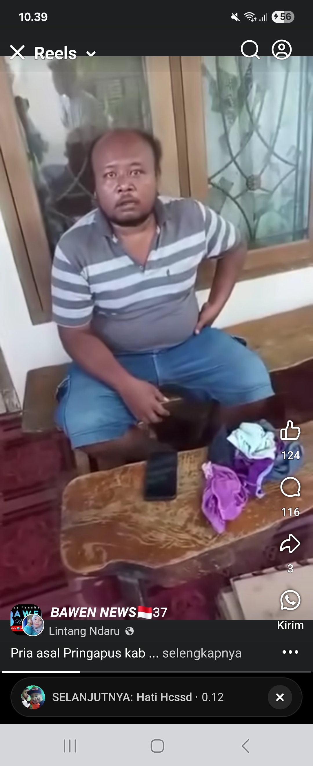 Tangkapan video pencurian celana dalam.