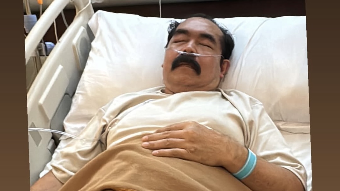 Adam Suseno Masuk Rumah Sakit