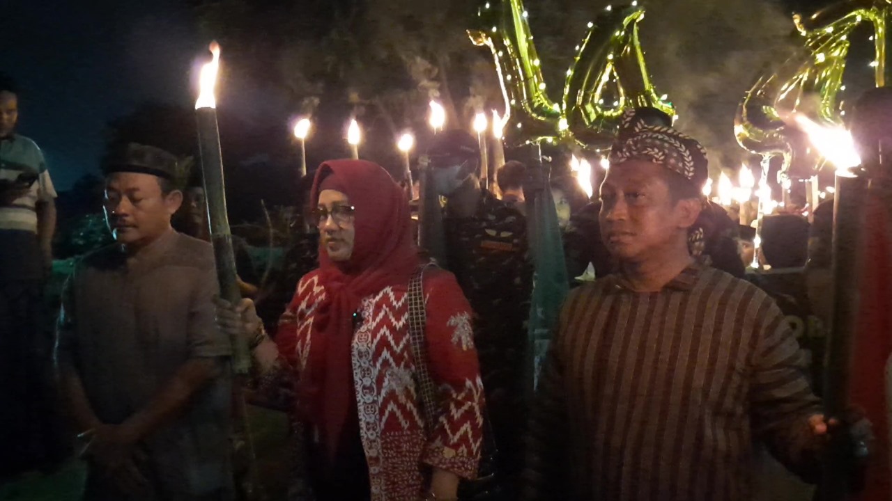 1447 Obor Terangi Bandarharjo, Pawai Cahaya Sambut Tahun Baru Hijriyah, Kamis (26/6) malam