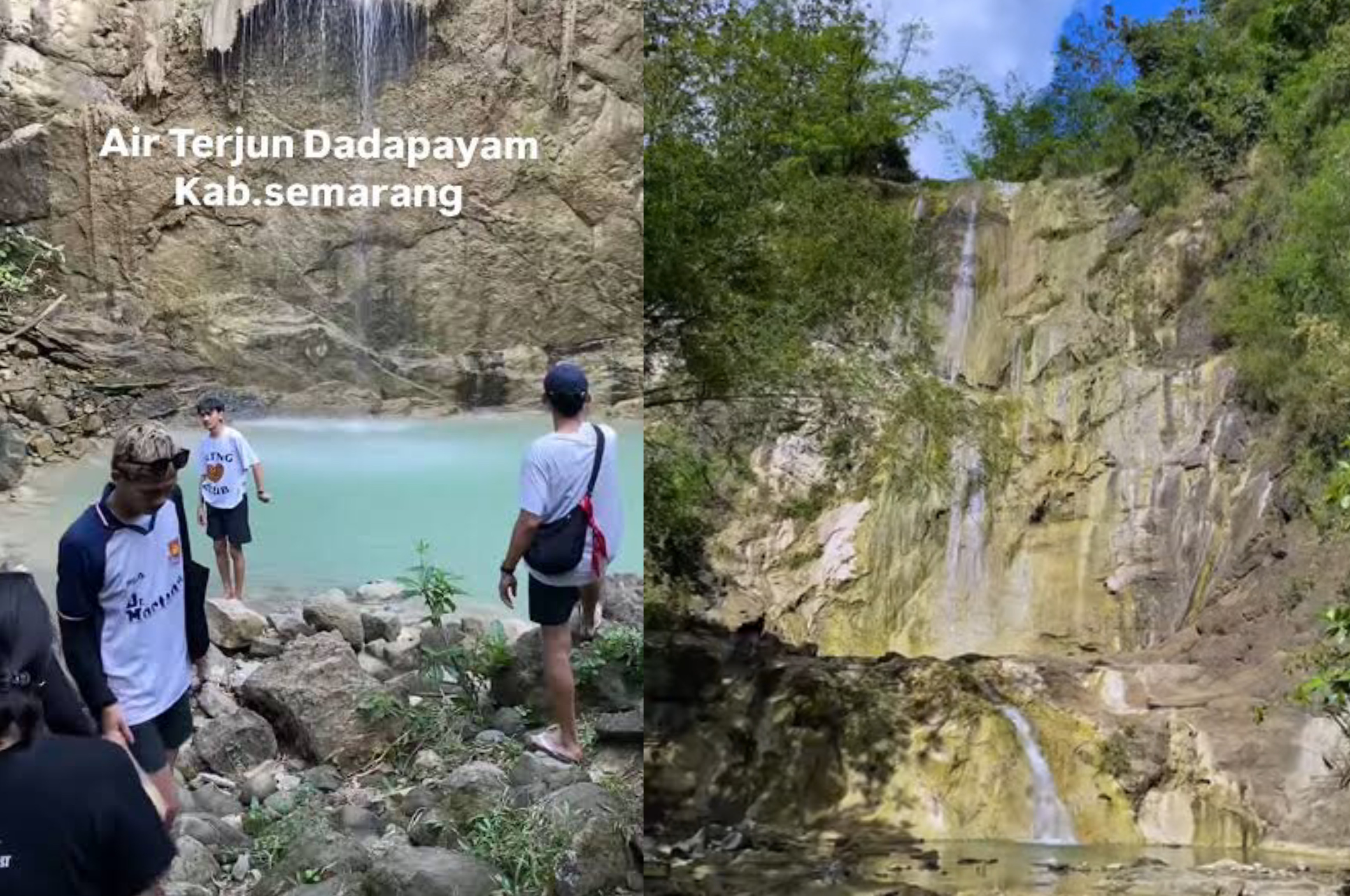 Viral di Sosmed, Air Terjun Ngedat Dadapayam Suruh Dekat Salatiga Tawarkan Pesona Alami yang Masih Asri
