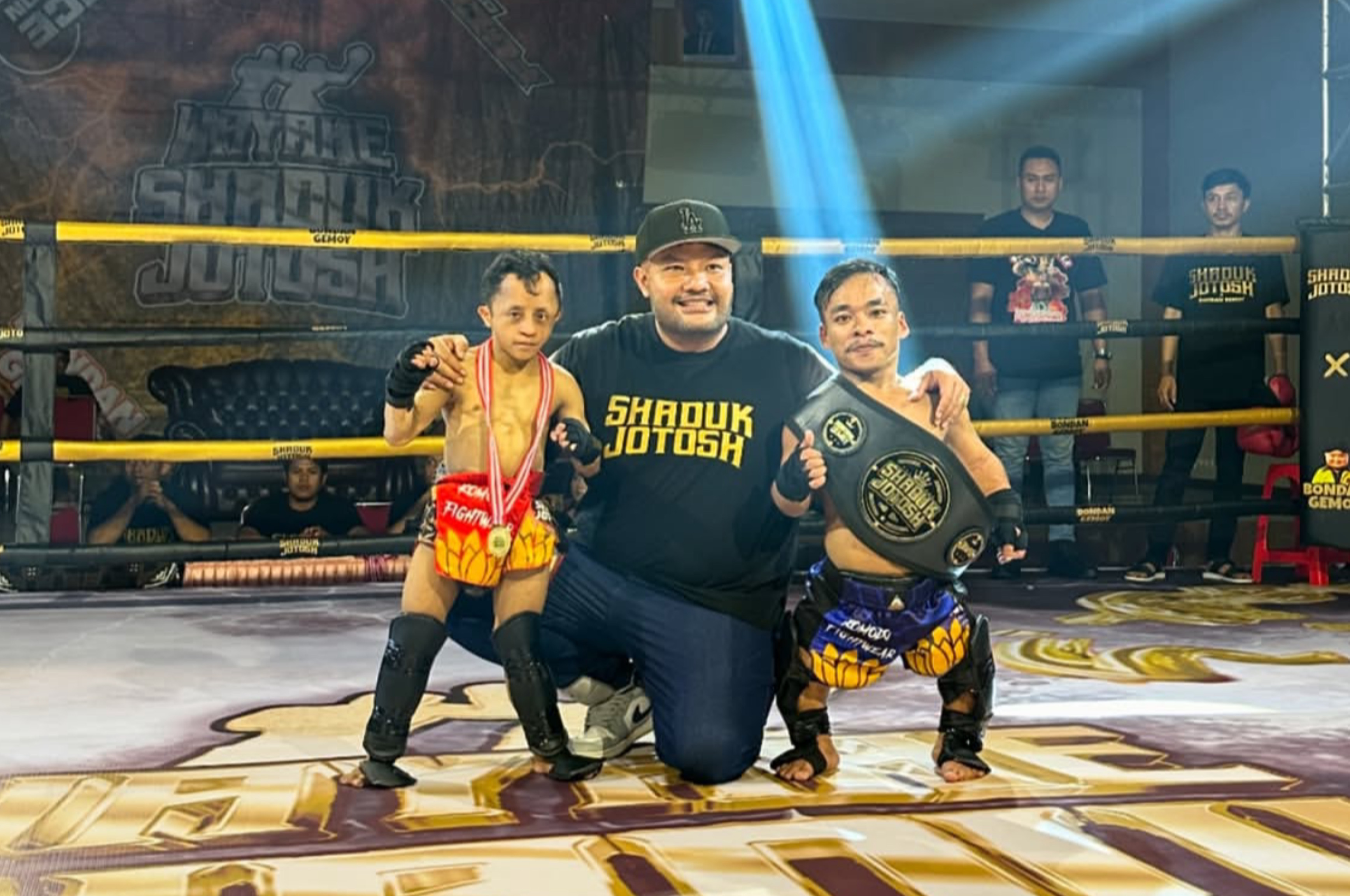 Kemenangan Tinju Bambang Ceper, Selebgram Asal Ungaran Semarang yang Kalahkan Teguh Cilik di Shaduk Jotosh