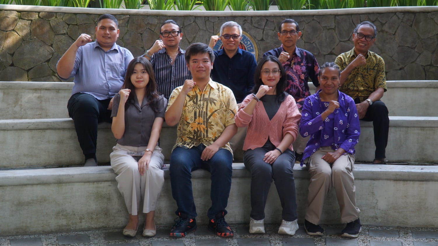 Empat mahasiswa UKSW yang berhasil lolos dalam seleksi program KEIO Shonan Fujisawa Campus (SFC) Summer Immersion Program 2025.