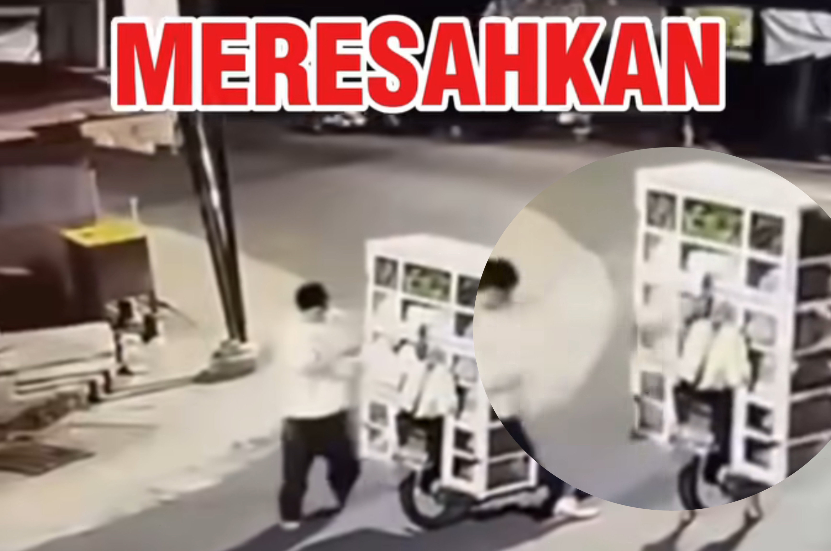 Meresahkan! Beberapa Remaja Terekam Sedang Melakukan Penjarahan Terhadap Tukang Sayur di Magelang