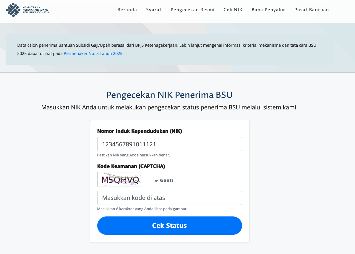 BSU 2025 Belum Cair? Cek 5 Notifikasi Ini Beserta Artinya