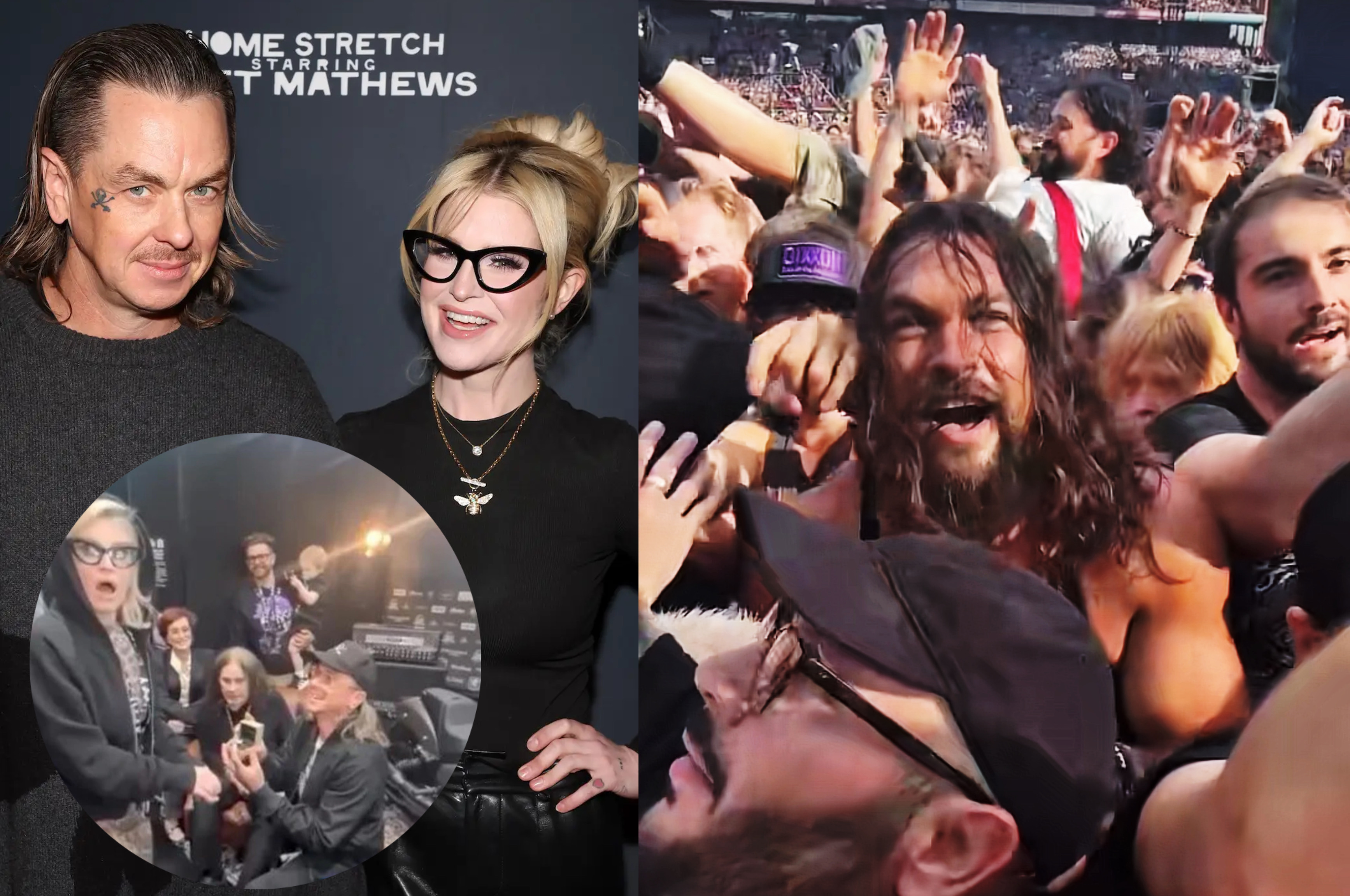 Potret: Sid Wilson, Kelly Osbourne, Jason Momoa