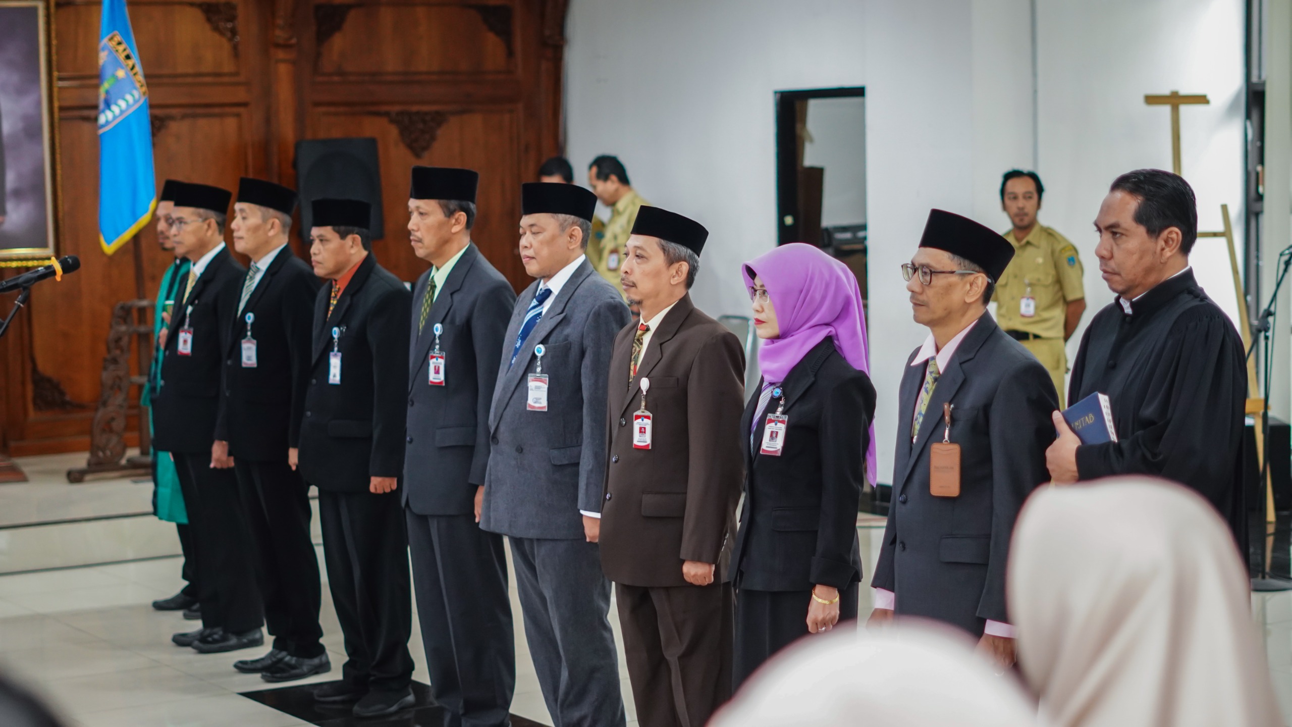 Wali Kota Salatiga Robby Lantik 8 Pejabat Pimpinan Tinggi Pratama, Dua Kadinas Geser Staf Ahli, Ini Daftarnya