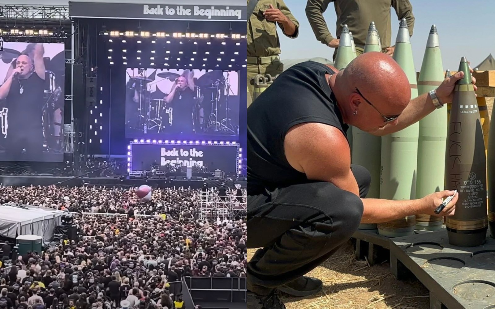 Penampilan vokalis Disturbed, David Draiman konser perpisahan legendaris Black Sabbath bertajuk Back to the Beginning yang digelar pada 5 Juli 2025 di Villa Park, Birmingham memicu kontroversi.