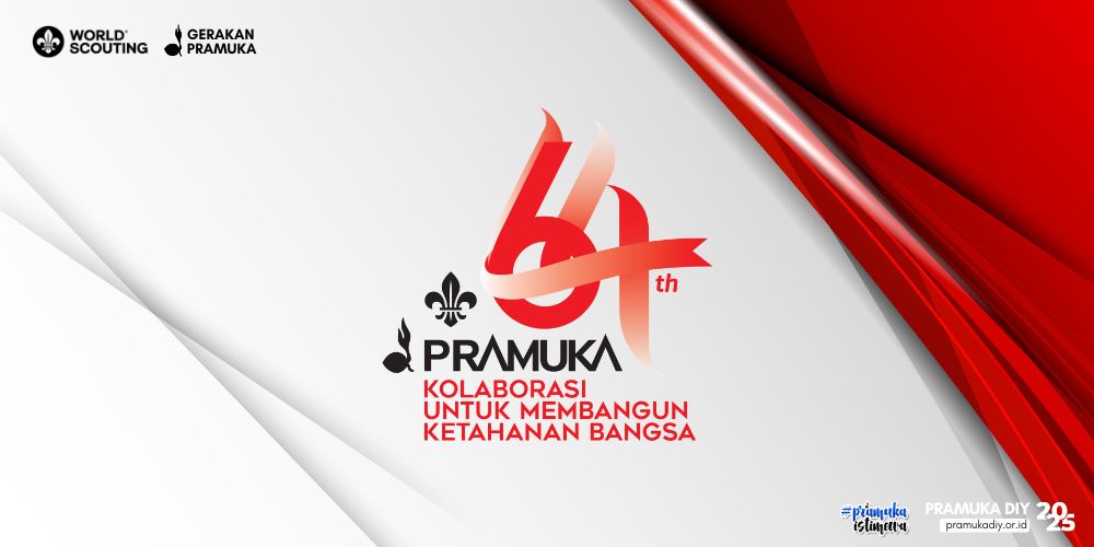 Logo 64 Tahun Gerakan Pramuka (Sumber: PRAMUKADIY)