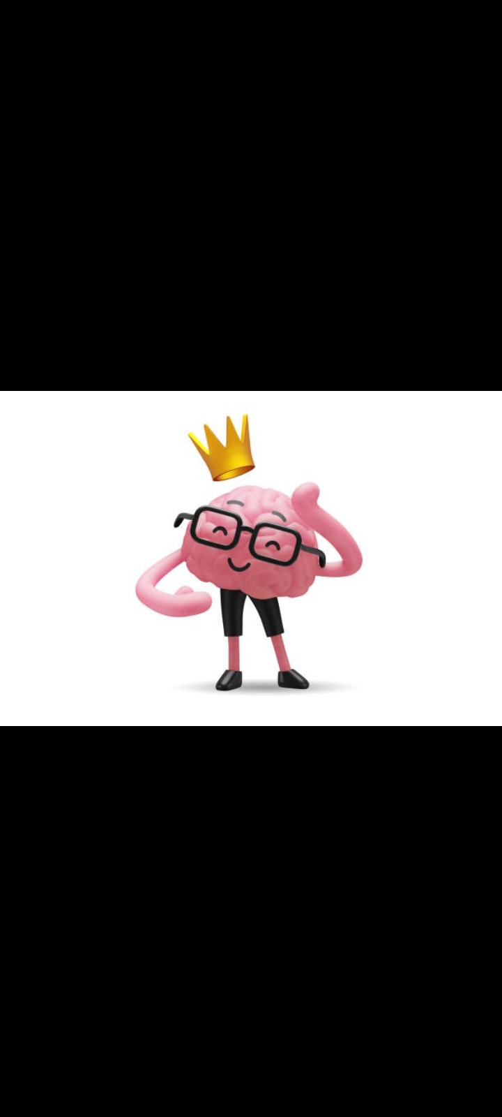 Ilustrasi otak happy