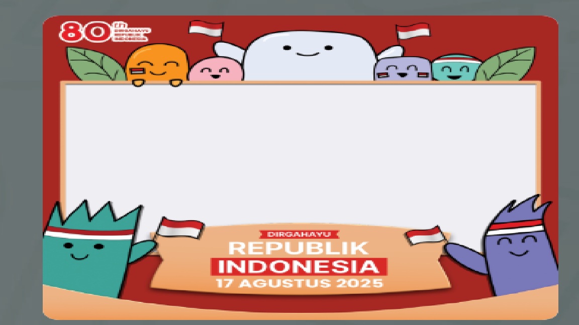 Twibbon HUT RI 80