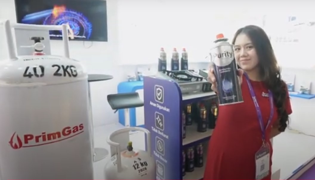 Produk PrimGas pada sebuah pameran. (Dok PT Kimia Yasa)