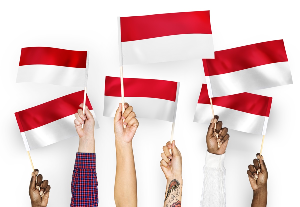 Bendera nasional Republik Indonesia (Sumber: Freepik)