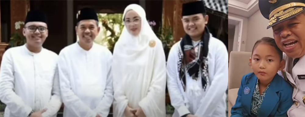 Mengenal 3 Anak Kandung Dedi Mulyadi (KDM) Selain Maula Akbar Suami Putri Karlina Sumber Inspirasi Karirnya