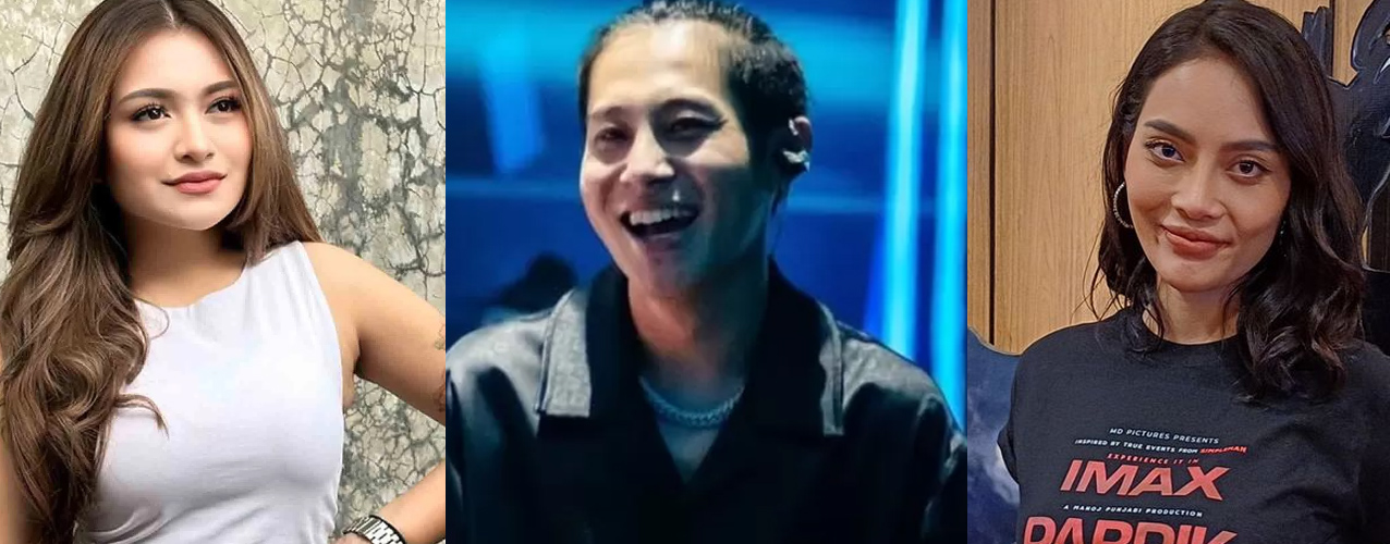 Nathalie Holscher  , Dj Panda atau Giovanni Surya Saputra dan Erika Carlina