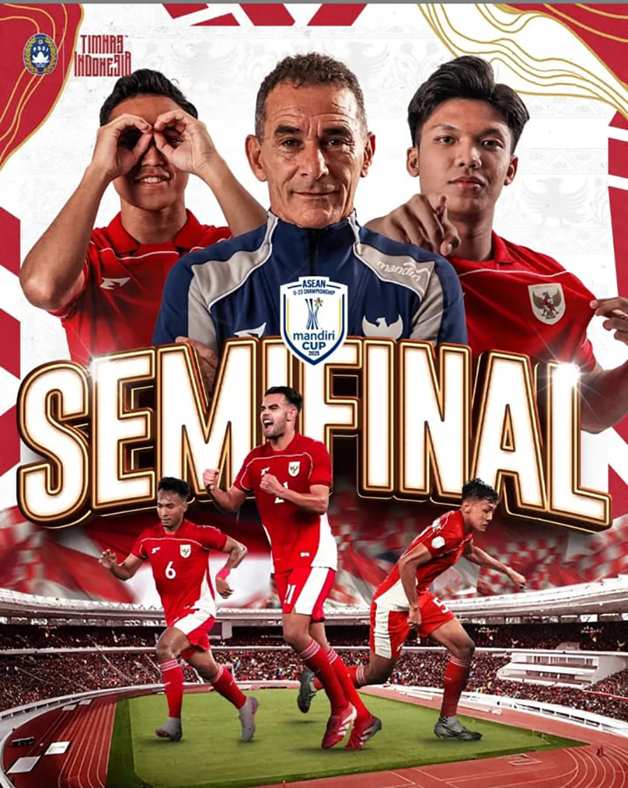 Prediksi Skor Pertandingan Timnas Indonesia vs Thailand di semifinal Piala AFF U23 2025 dan Susunan Pemainnya