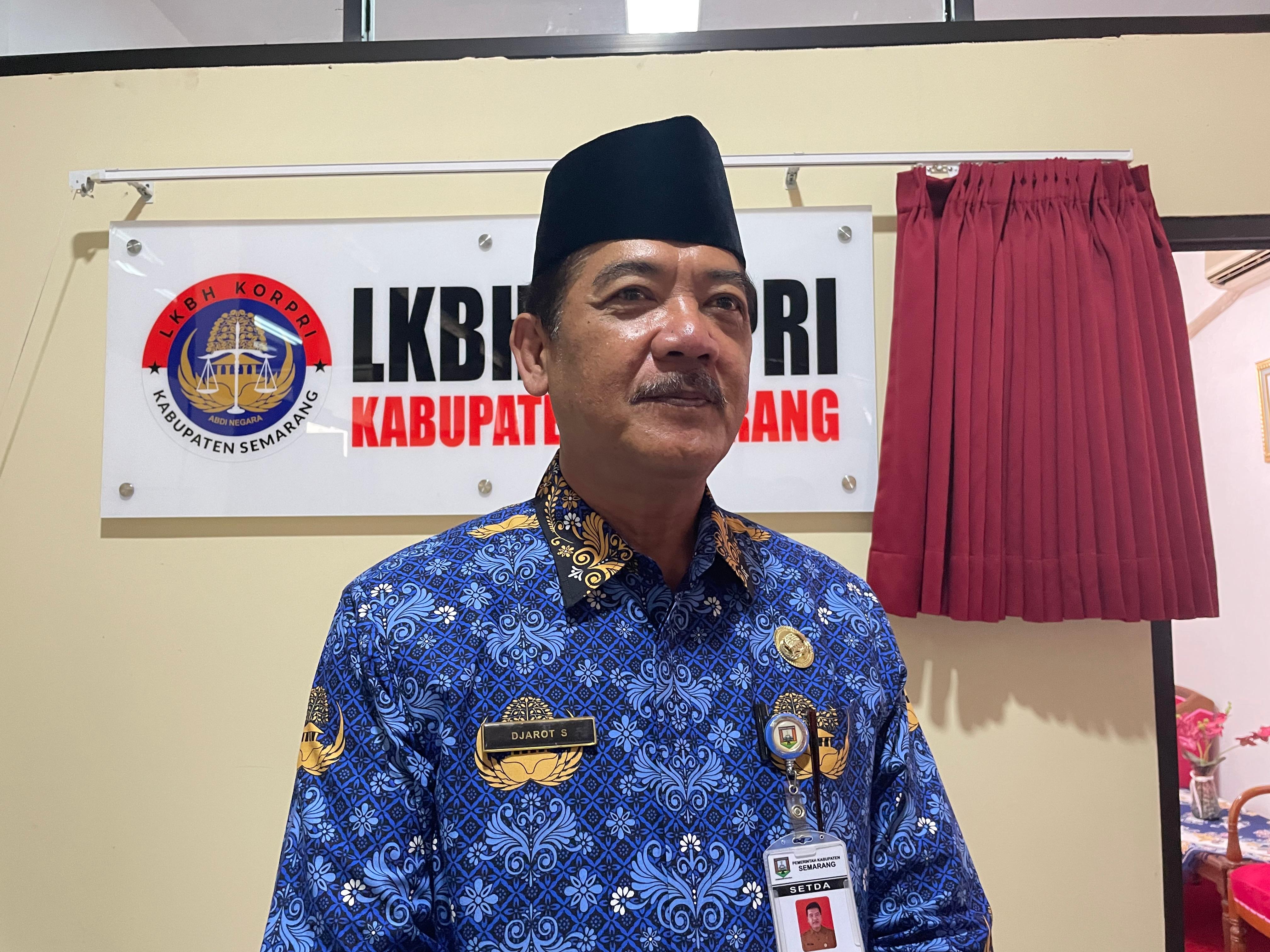 Sekretaris Daerah Kabupaten Semarang Djarot Supriyoto. Maria Novena/Jawa Pos Radar Semarang