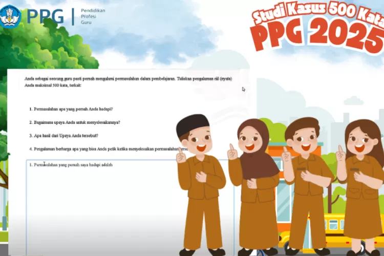 Contoh studi kasus PPG 2025 Bagi Guru SD Hingga SMA