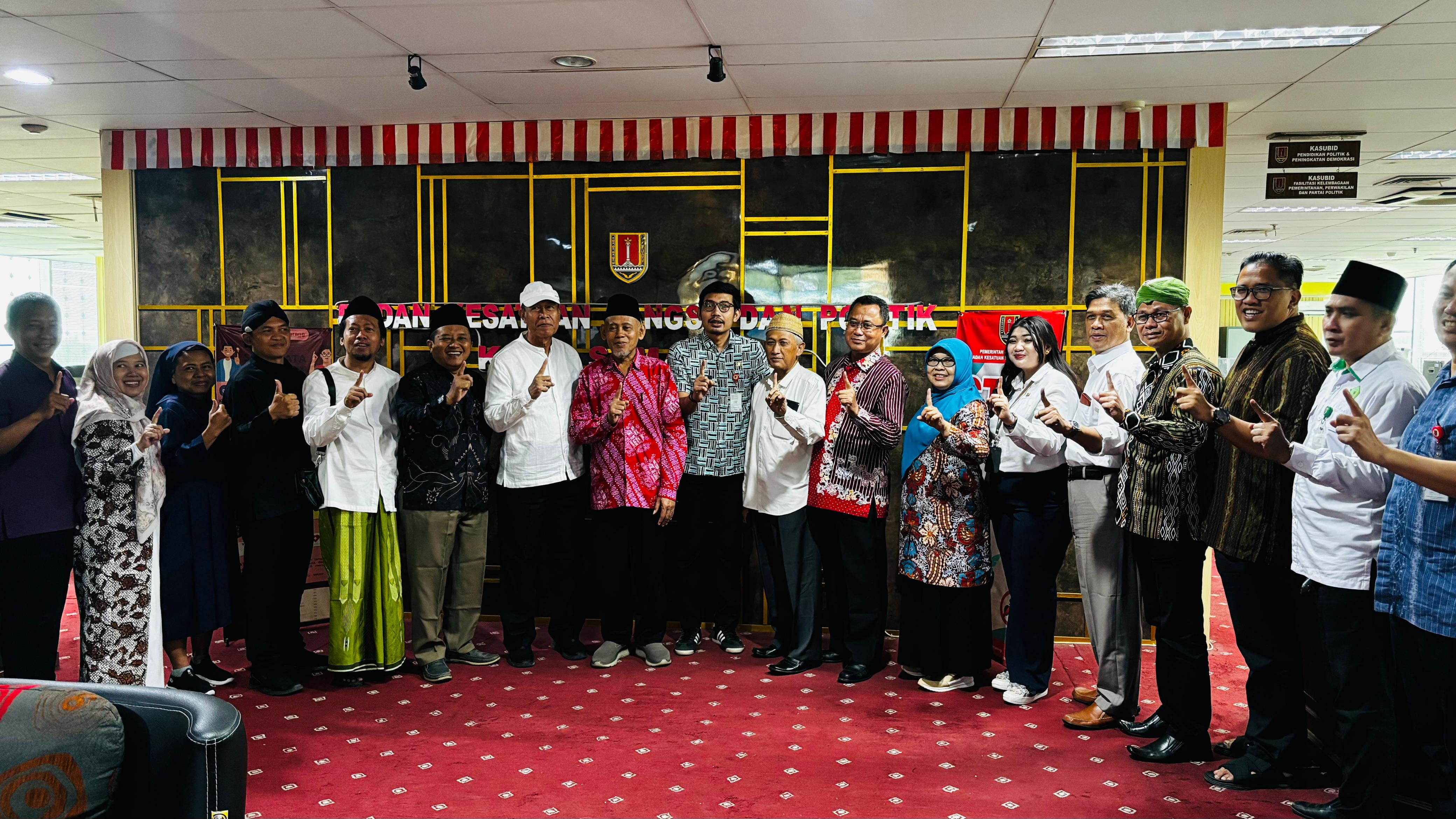 Bandan Kesbangpol Kota Semarang terus menguatkan sinergi dengan FKUB untuk menjaga iklim kondusivitas di Kota Semarang