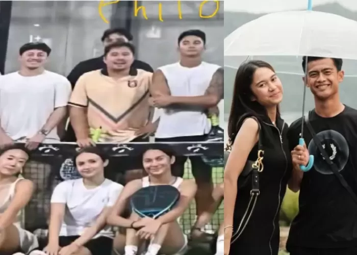 Foto antara Azizah Salsha dan Philo Paz Armand di tengah pernikahan dengan Pratama Arhan