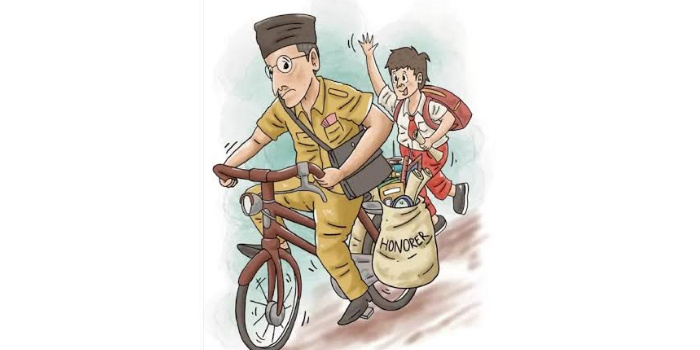 Ilustrasi Guru Honorer