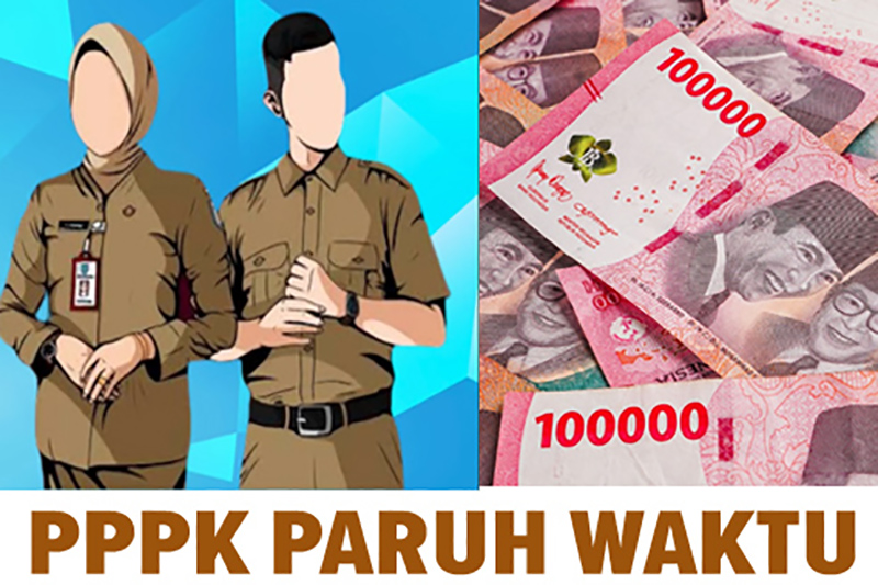 Gaji PPPK Paruh Waktu Kerja 4 Jam Gaji UMR Ini Rincian dan Tunjangannya