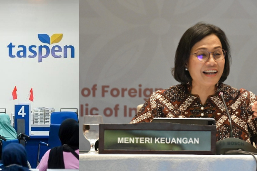 Menteri Keuangan Sri Mulyani dan Taspen