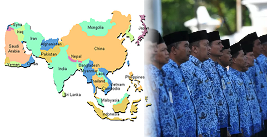 Gaji PNS 2025 Indonesia Dibandingkan dengan PNS Negara di Asia Tinggi Mana?