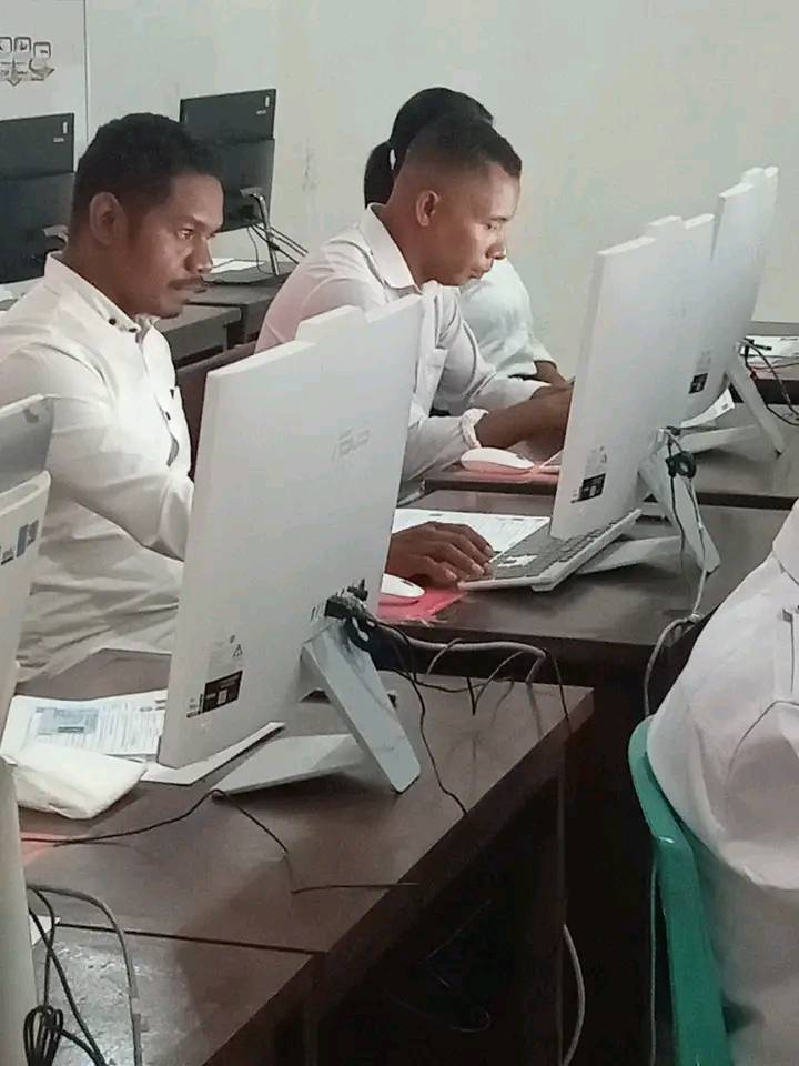 Seluruh tenaga honorer mengikuti tes PPPK beberapa waktu lalu.