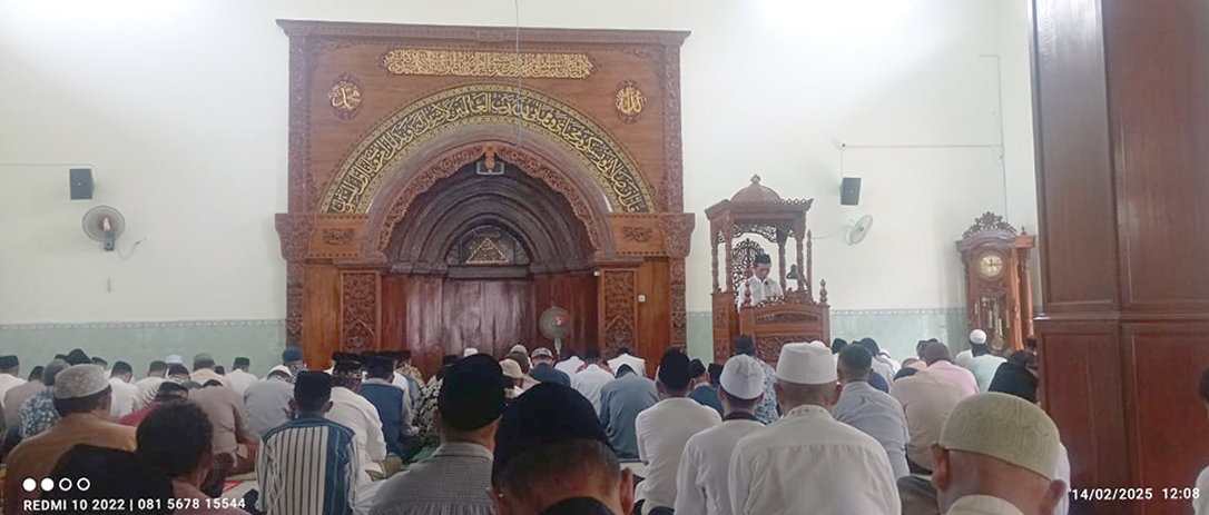 Pelaksanaan Khutbah Jumat di Masjid Nurul Yaqin