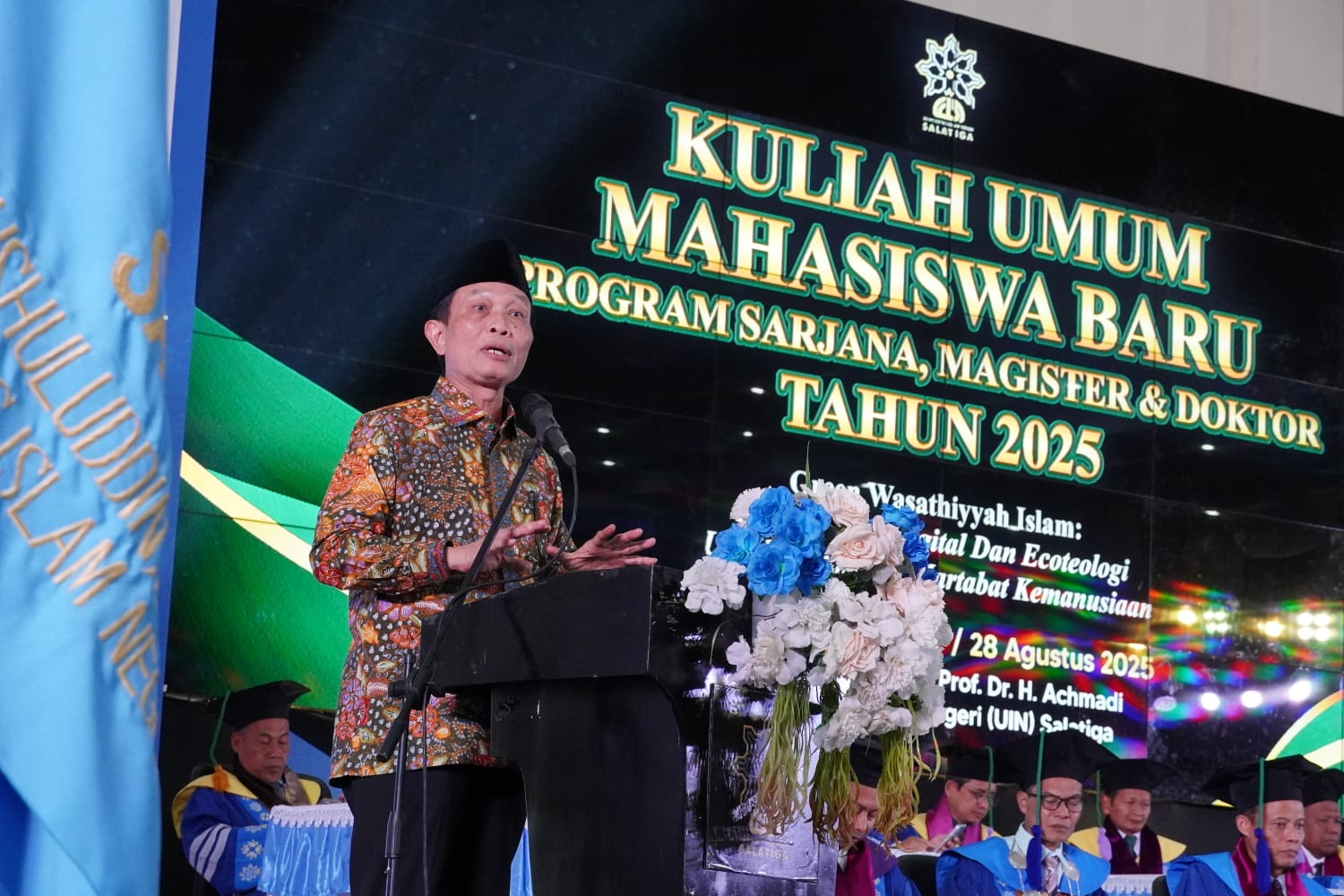 Direktur Pendidikan Tinggi Keagamaan Islam Kementerian Agama RI, Prof. Dr. Phil Sahiron, M.A. meminta mahasiswa baru Universitas Islam Negeri Salatiga menjadi insan kamil/manusia yang komprehensif.