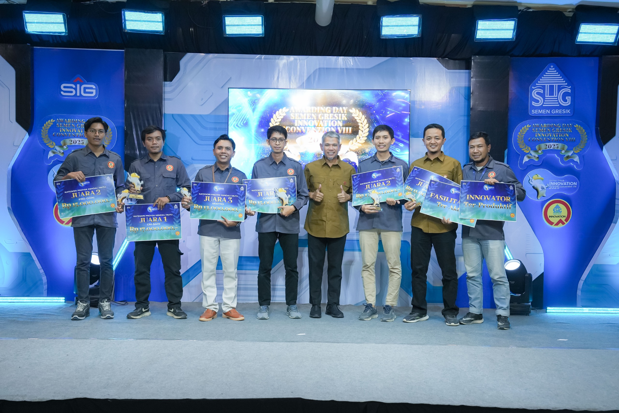 Semen Gresik Apresiasi Ratusan Inovator Terbaik Lewat Ajang SGIC VIII tahun 2025