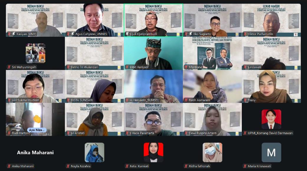 Asosiasi Pendidik Seni Indonesia (APSI) menggelar bedah buku Dua Basis Paradigma Pendidikan