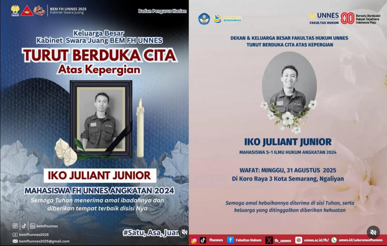 Meninggalnya Mahasiswa Unnes Usai Ikut Demo di Semarang, Masih Menjadi Misteri