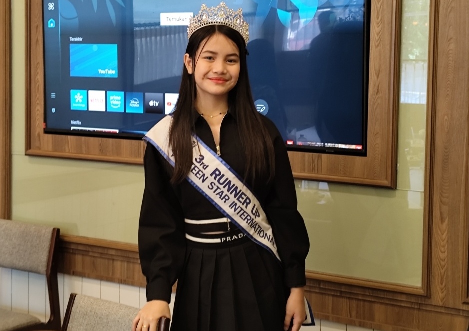 Queen Kimberly Theresia Kandou, Siswi SMP di Semarang Raih Juara Teen Star International di Bangkok