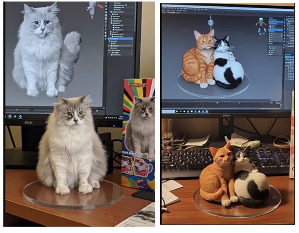 Cara Bikin Foto AI Kucing Kesayangan atau Hewan Kesayanganmu Jadi Action Figure Keren dengan Prompt Google Gemini Ini