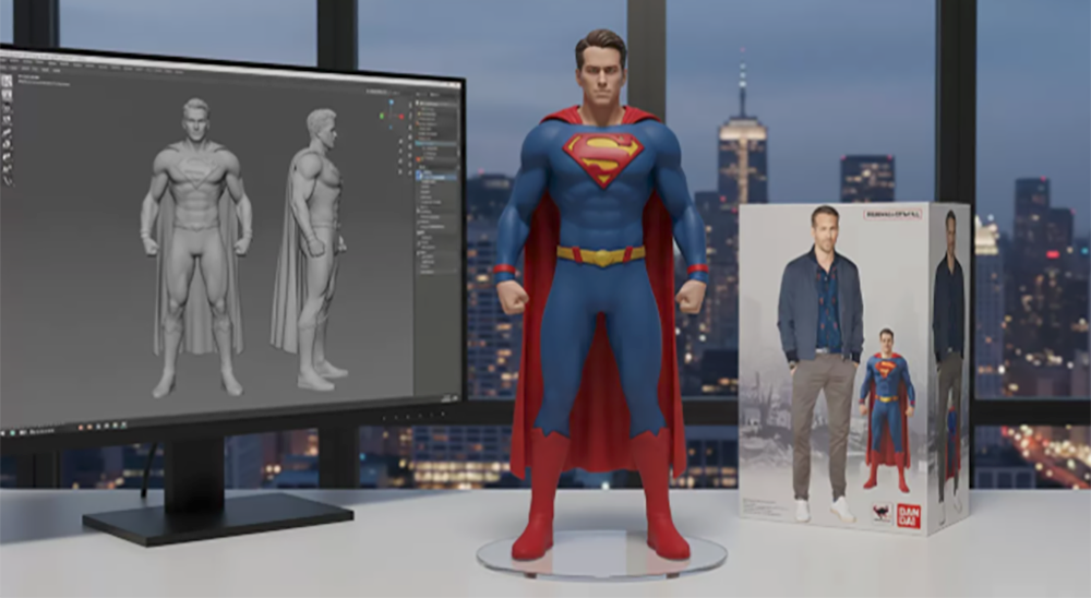Kumpulan Prompt Gemini Miniatur AI Cara Bikin Jadi Miniatur Action Figure Superhero Superman dan Tokoh Marvel Lainnya