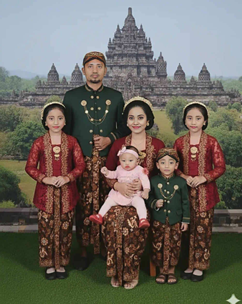 Prompt Gemini Miniatur AI Cara Bikin Jadi Miniatur Action Figure Dalam Studio Pakaian Adat Jawa