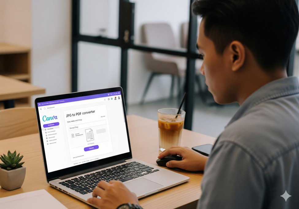 Cara Cepat Mengubah Gambar JPG jadi PDF untuk Tugas dan Portofolio. (Canva)