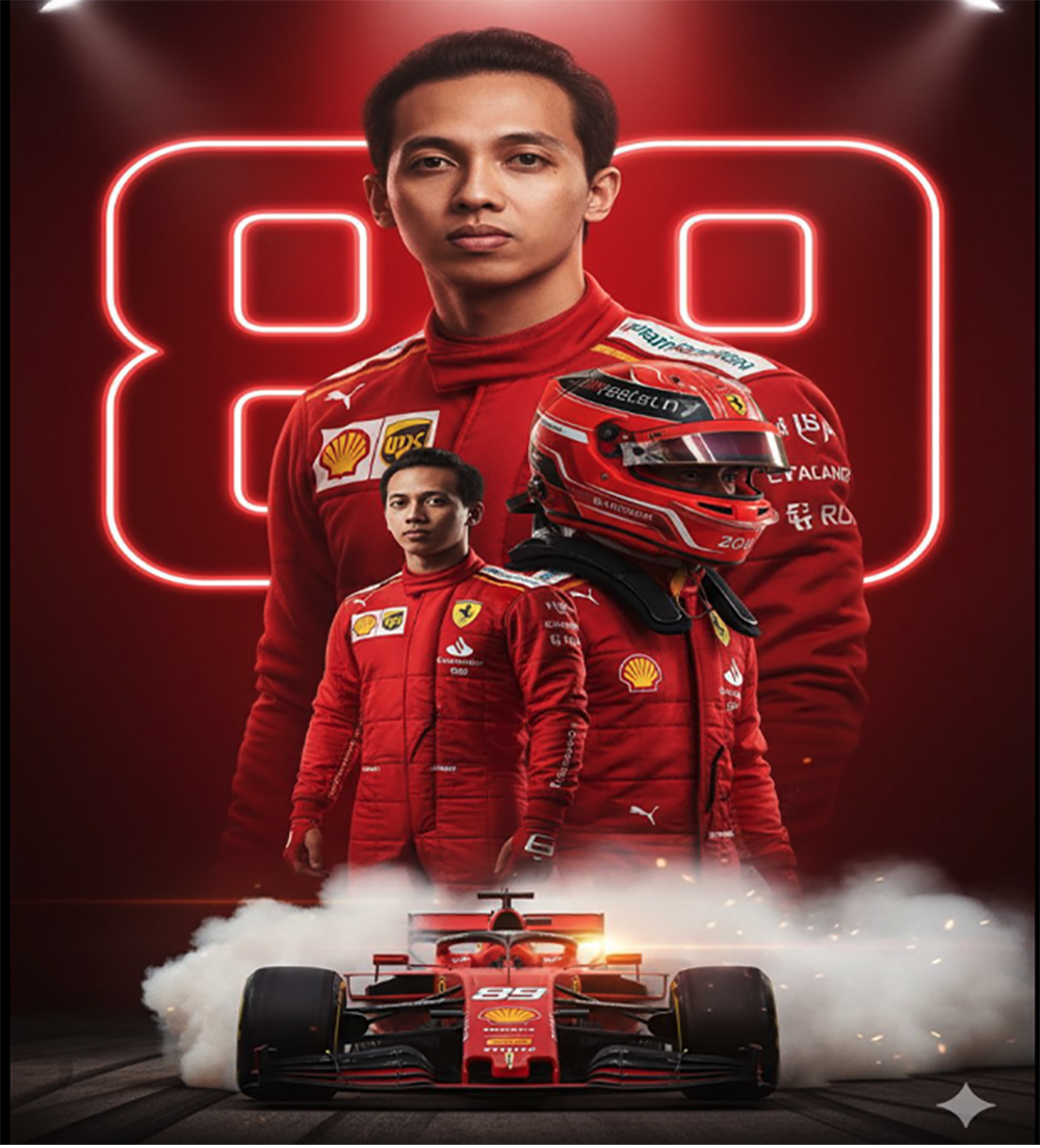 Prompt Gemini Miniatur AI Cara Edit Foto Action Figure Poster Formula 1 Sinematik