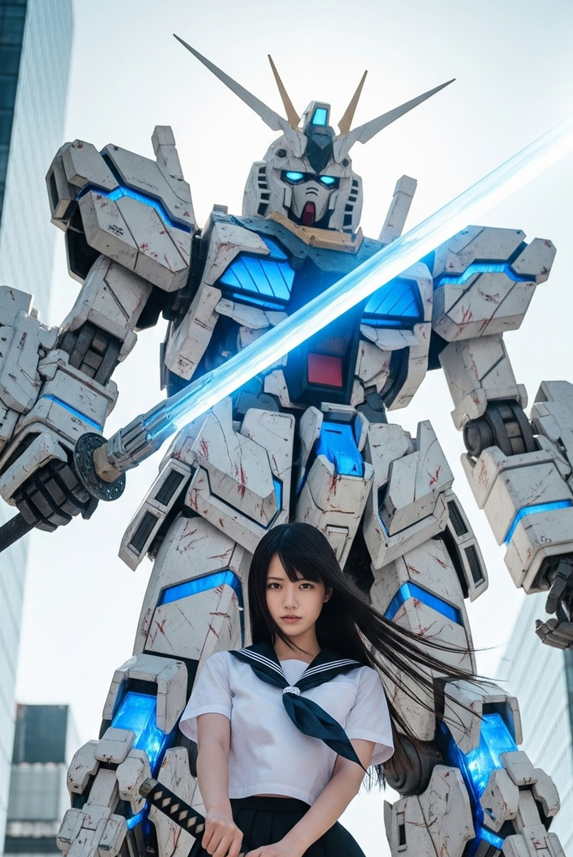 Prompt Gemini AI Gundam