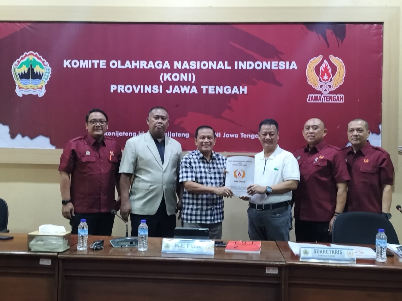 Pendaftaran bakal calon Ketua KONI JATENG