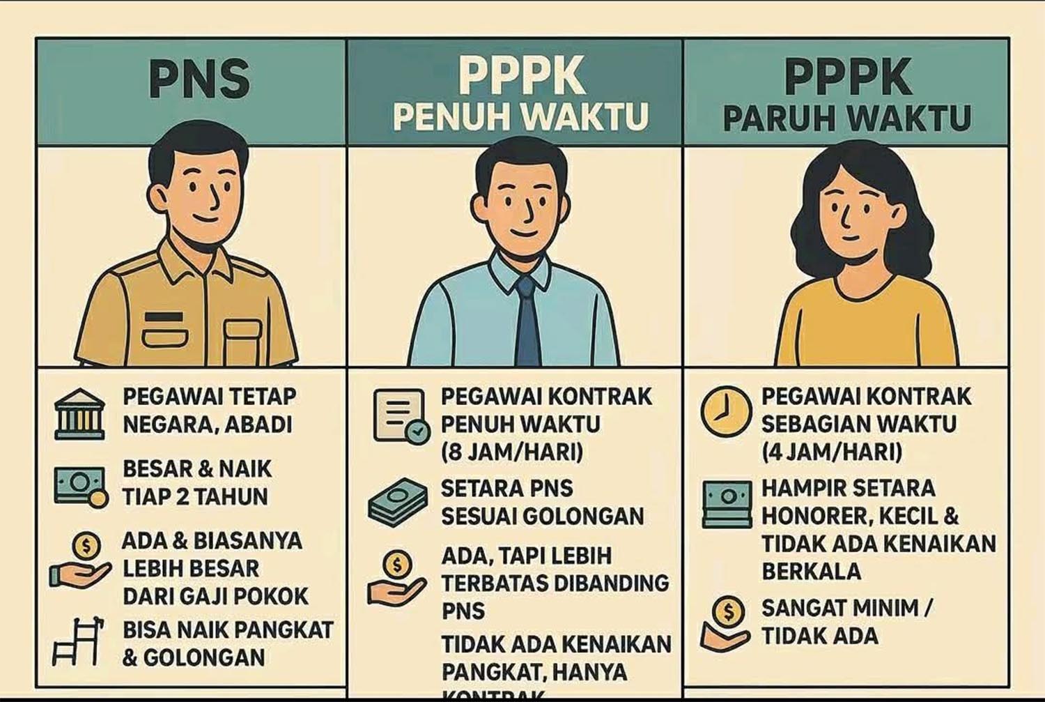 Banyak Yang Bertanya Mengenai Tunjangan Transportasi Untuk PPPK Paruh Waktu