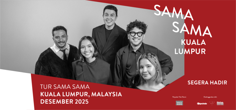 Poster Tur SAMA SAMA Kuala Lumpur dan 5 Musisi yang Tergabung di SAMA SAMA Tur (Foto: samasamatur.com)