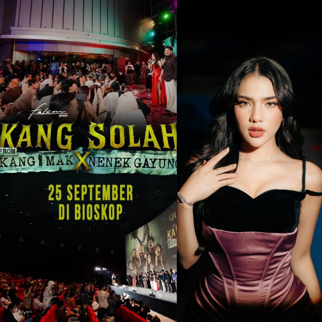 Davina Karamoy sukses menjadi pemeran wanita bernama Dara di film Kang Solah from Kang Max X Nenek Gayung