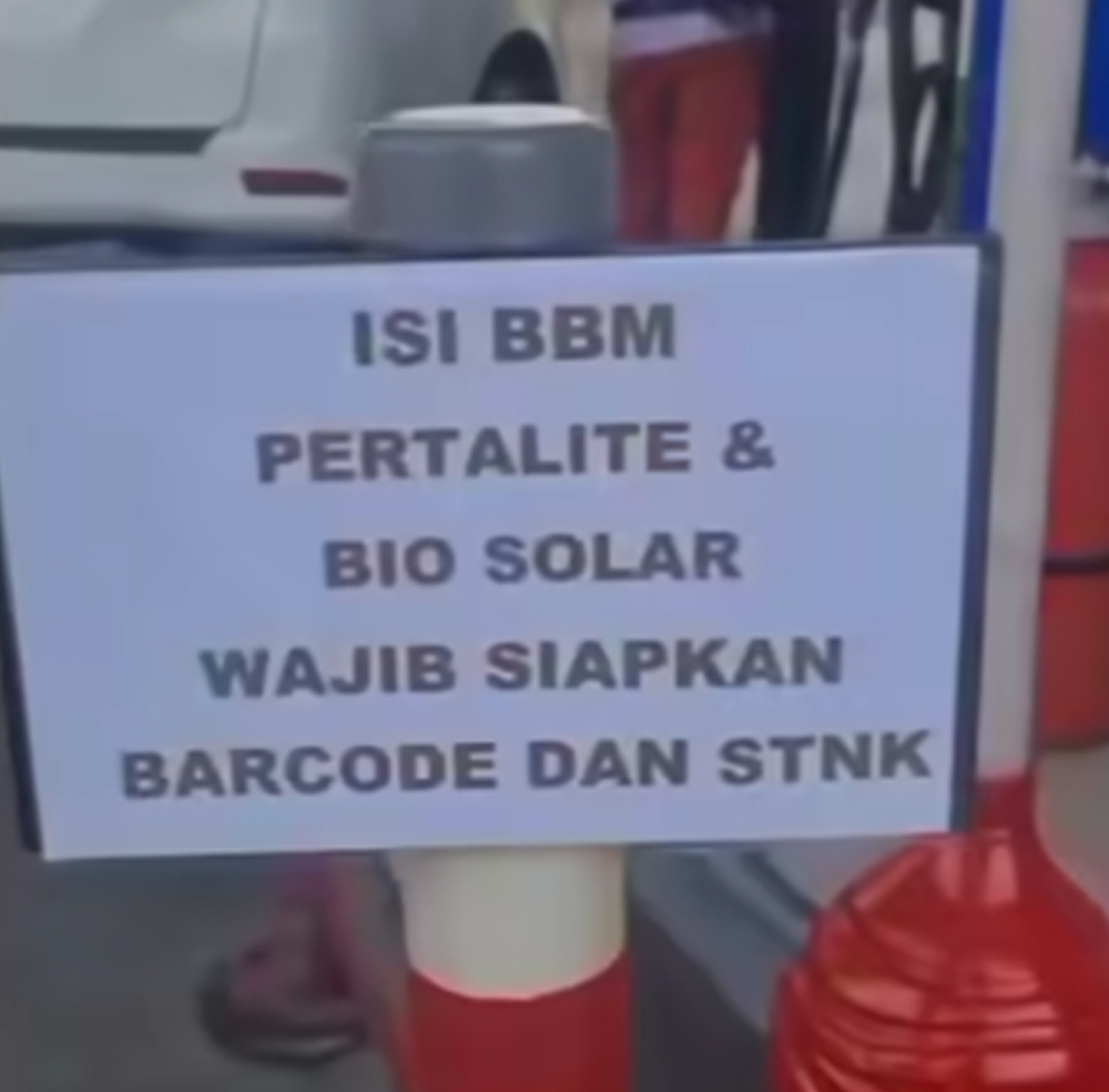 Benarkah Isi Pertalite dan Solar di SPBU Pertamina Harus Menunjukkan STNK?