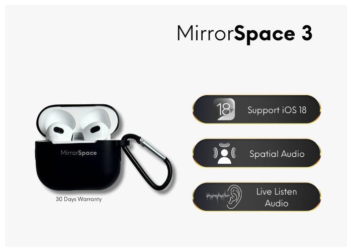 Rekomendasi TWS dengan harga murah dan berkualitas, MirrorSpace Gen 3 (Website/mirrorspaceid)