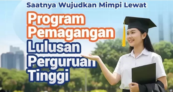 Program magang 2025: lulusan perguruan tinggi